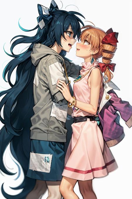 yorigami sisters (touhou) 依神女苑 依神紫苑 东方project