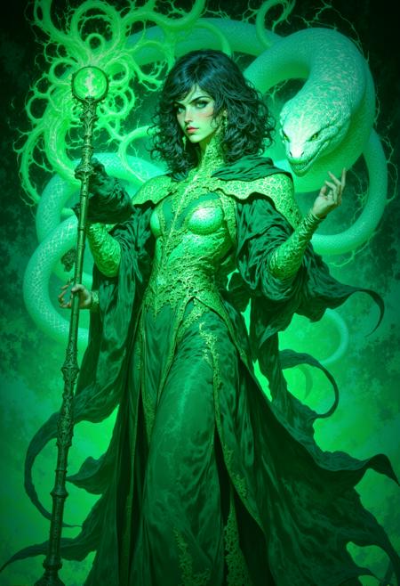 Colorful Fantasy Art for FLUX