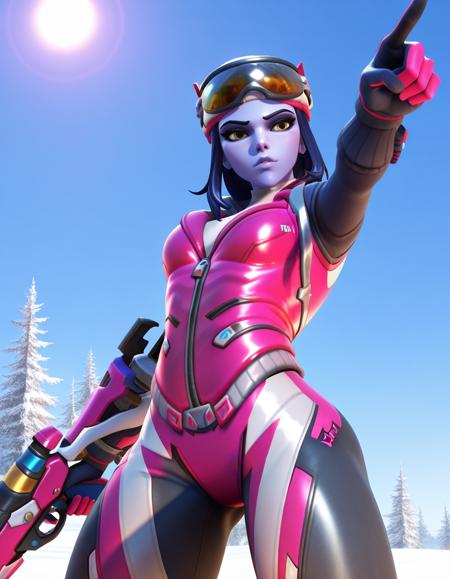 Biathlon Widowmaker skin版本Illustrious- v1.0 (ID: 1162346)