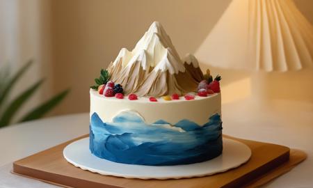 XL Realistic cake art style