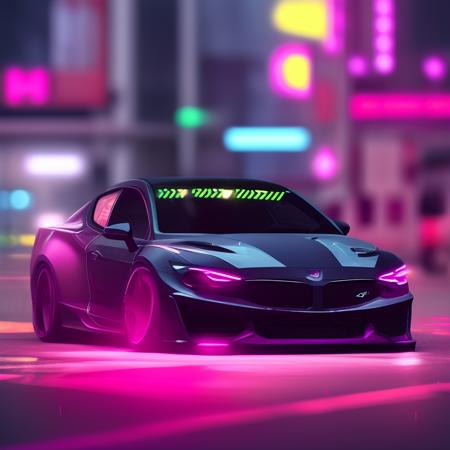 Flonix's Fast but Furios - A Universal Neon Cyber Model of SICK cars and Styles - Model 2.X Embedding
