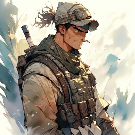 Watercolor Anime