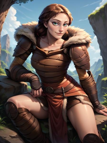 Valka (Mother) - (How To Train Your Dragon) - | XL PONY | - by YeiyeiArt