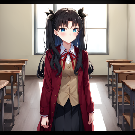 Rin tohsaka  LORA and(Pony)  from fate stay night visual novel