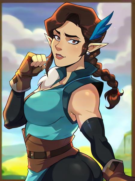 Vex'ahlia (The Legend of Vox Machina) Pony DiffusionXL