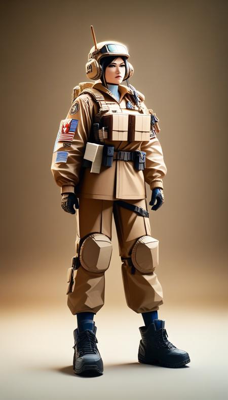 Cardboard Style - Pony