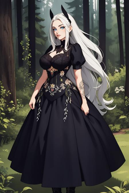 Artisan Corset and Dress SD 1.5