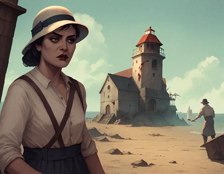 Art Style Lora - Arkham Horror LCG