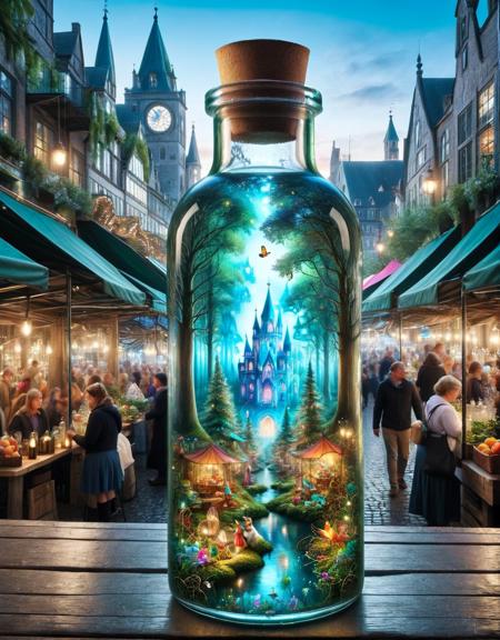In a Bottle SDXL