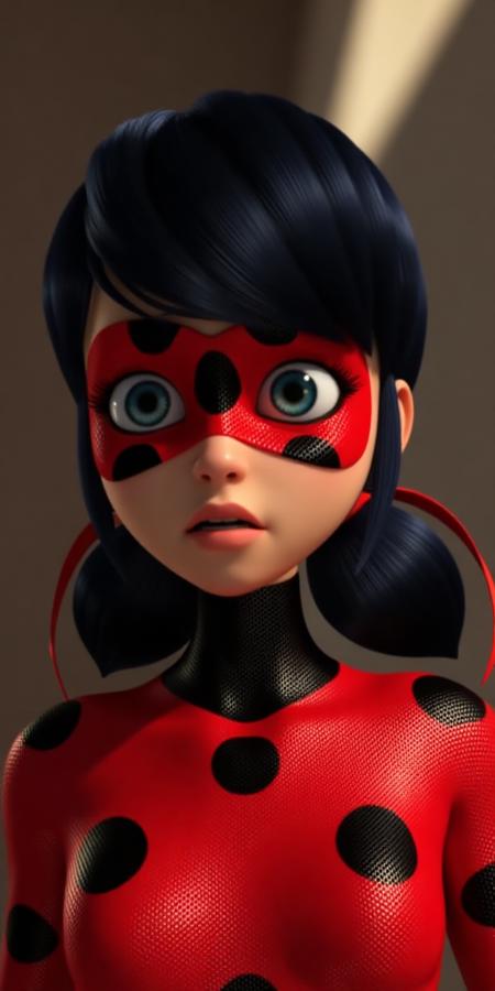 Marinette Dupain-Cheng, Ladybug, Miraculous. Different models and attires.