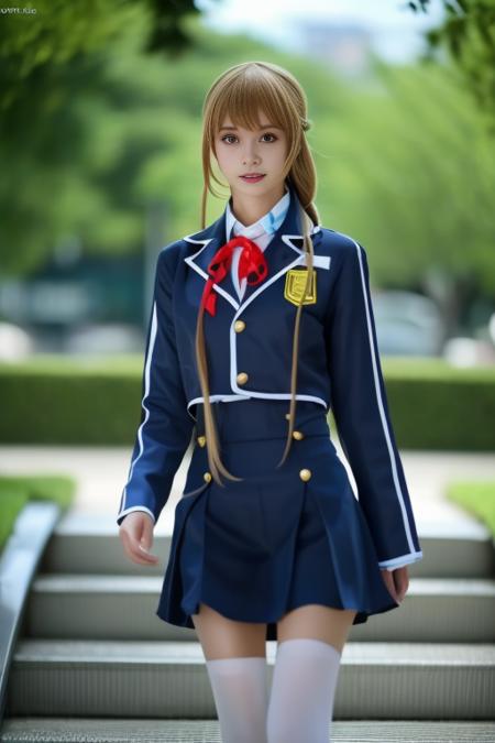 刀剑神域 结城明日奈 校服 yuuki asuna school uniform