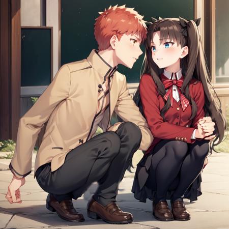 Rin tohsaka  LORA and(Pony)  from fate stay night visual novel