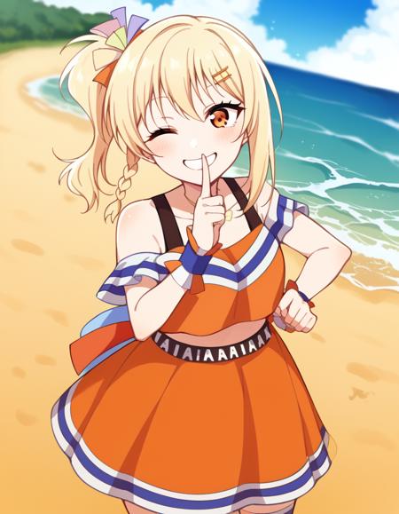 Ai Miyashita (宮下 愛) - Love Live! Nijigasaki High School Idol Club (ラブライブ! 虹ヶ咲学園スクールアイドル同好会) - COMMISSION版本saikou heart mv (ID: 1073527)