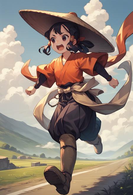 Sakuna (Sakuna: Of Rice and Ruin) [Pony Diffusion]