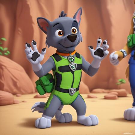 Rocky - (Paw patrol - fannon)