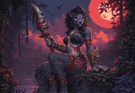 (OC) Smifty - Worgen Rogue - (World of Warcraft) - Character LoRA - [Pony]
