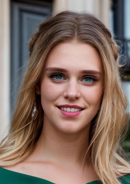 Actress Gaia Weiss (Vikings)