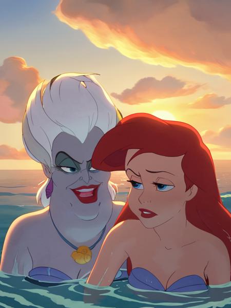 The Little Mermaid Style and Characters | All-in-One LoRA | Ariel Melody Ursula Athena