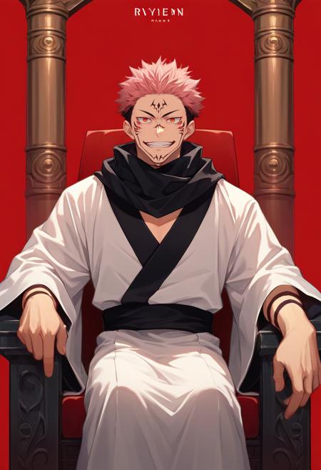 [PonyV6 XL] Ryōmen Sukuna | Jujutsu Kaisen版本v1.0 (ID: 489524)