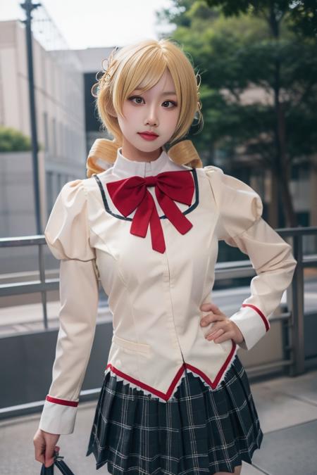 巴麻美-校服 tomoe mami-mitakihara school uniform