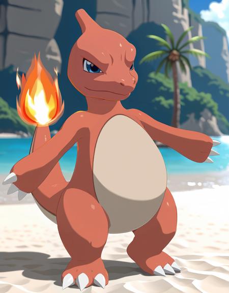 Charmeleon - Pokemon - SDXL(Pony)版本v1_pindigoxl (ID: 1132568)