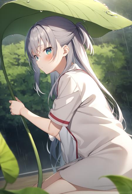 leaf umbrella / 葉っぱの傘