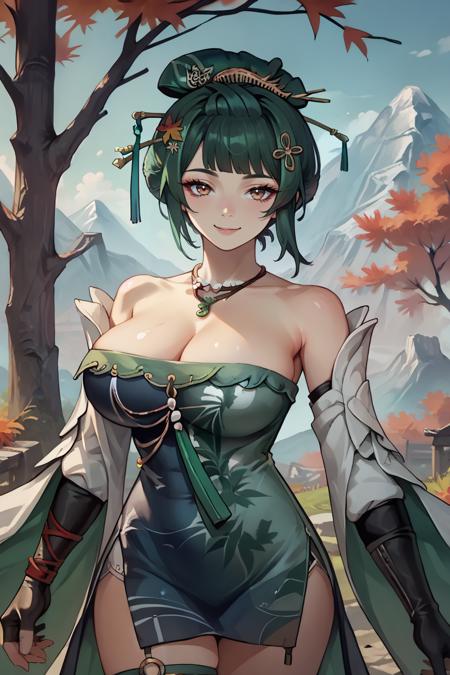 Hanying/含英 (Punishing: Gray Raven) SDXL LoRA [Pony Diffusion]