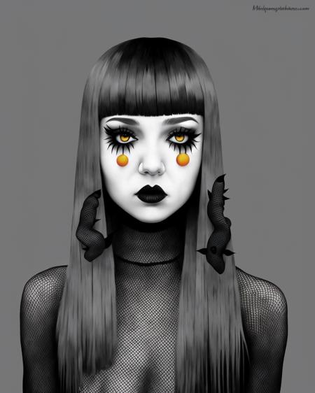 Graphic portrait