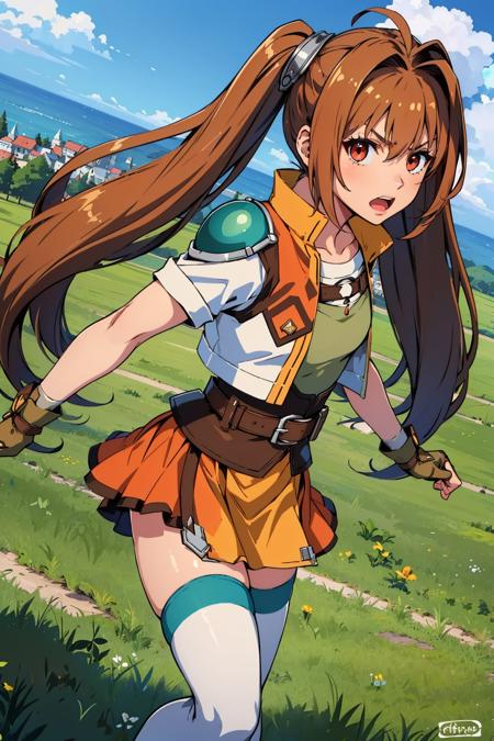 Estelle Bright (Sora no Kiseki/Trails in the Sky) LoRA | 3 Outfits