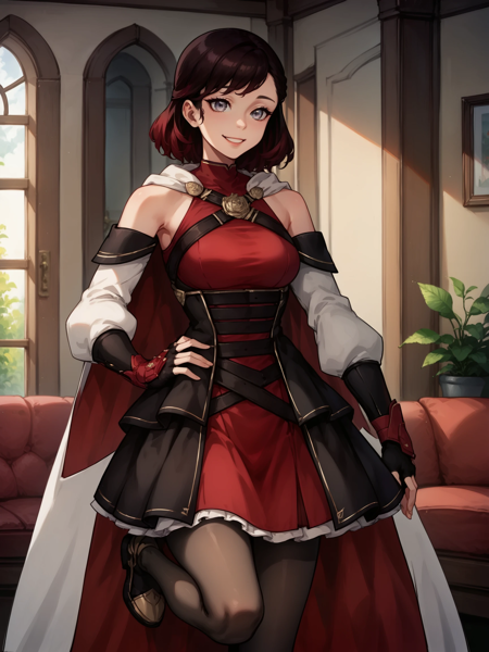 Summer Rose (RWBY) - 2 Outfits
