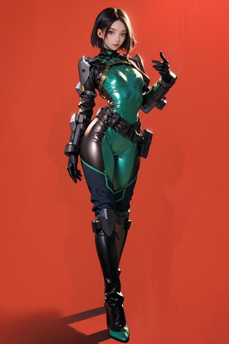 Viper Valorant Costume (Pony / SD1.5)