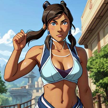 Korra for SD 1.5 (Anime-Realistic)