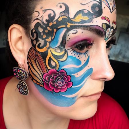 Face Paint and Face Tattoos