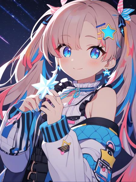 Style: Blue Archive Flat Color