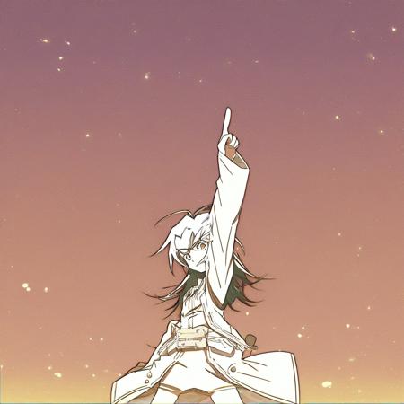 Finger to the sky