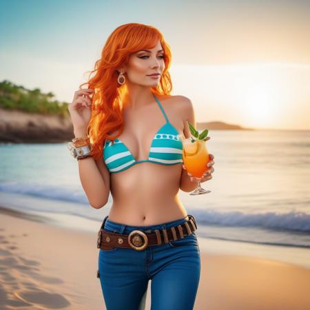 Nami - One Piece - Flux1.D & SDXL