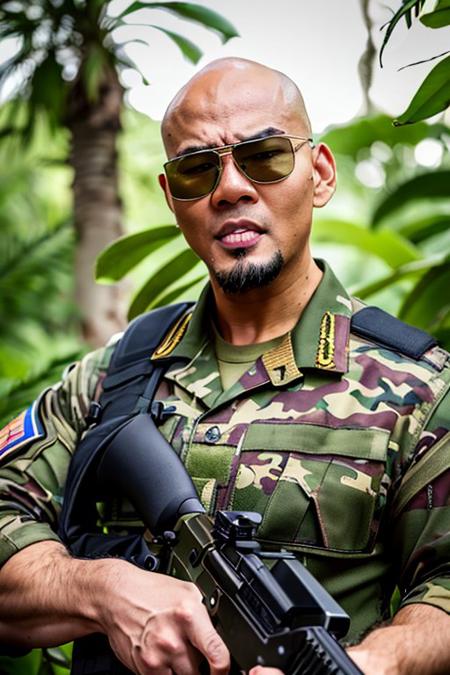 A Person resembling an Indonesian Celebrity - Deddy Corbuzier