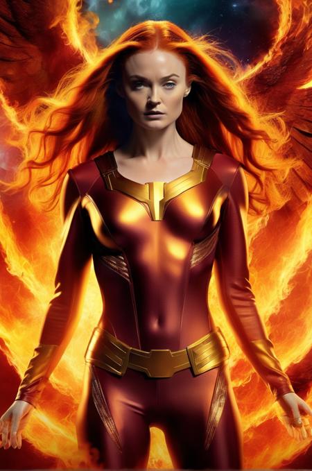 SDXL Marvel Jean Grey