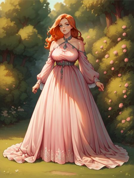 Pink Vogue Princess Dress