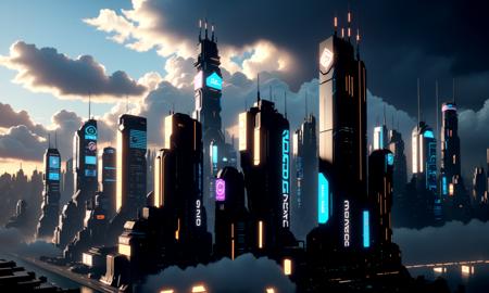 Cyberpunk Architecture (Architecture) (SDXL) (AD)