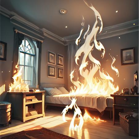 multiple-color flames LoRA [FLUX+XL+Pony]