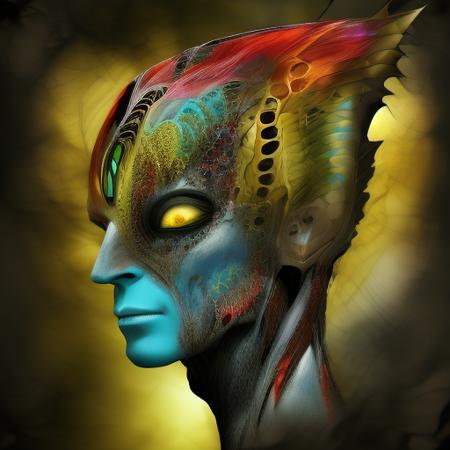 ArtfullyHeadshot-Queer/Hummingbird/Alien/fashion版本ArtfullyHeadshot (ID: 230745)