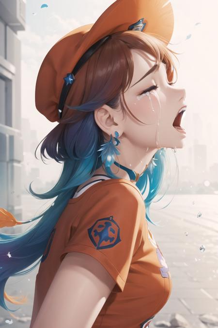 Crying Asagiri Aya Meme | Concept LoRA