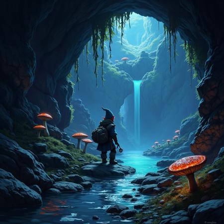 Fantasy and RPG style gnome
