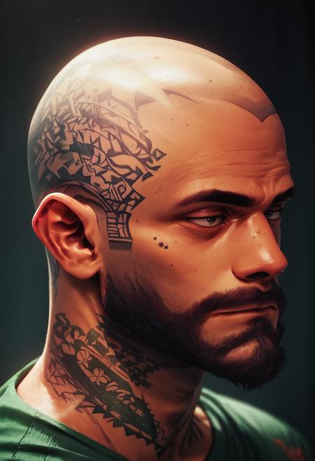 Head Tattoo