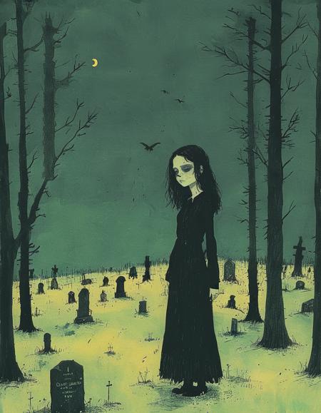 Eldritch Whimsy - illustration style