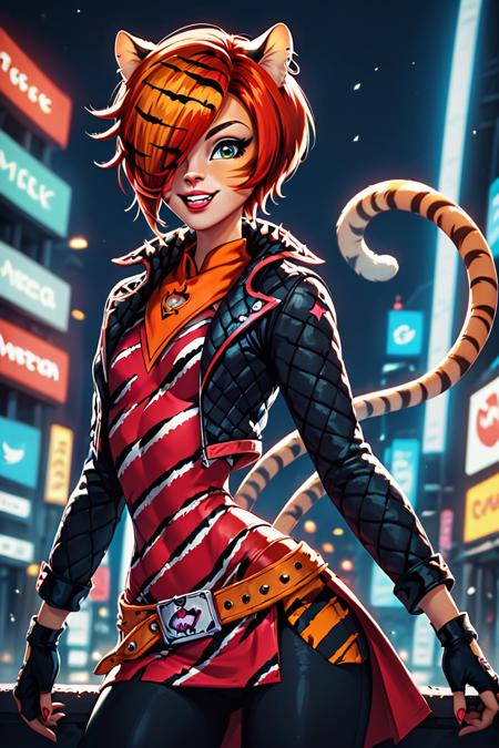 Toralei Stripe (Monster High) [Pony & SD1.5]版本Pony (ID: 994683)