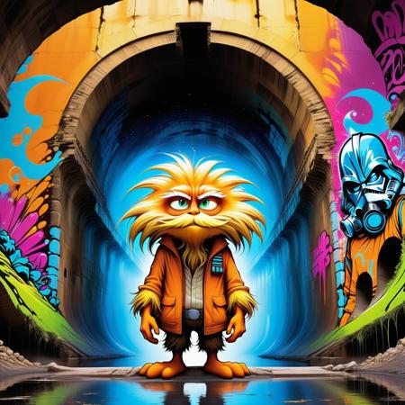 GraffitiStyle (SDXL+Pony)