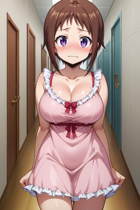 Ui Wakana/若菜 羽衣 (Okusama ga Seito Kaichou!) SDXL LoRA [Pony Diffusion]