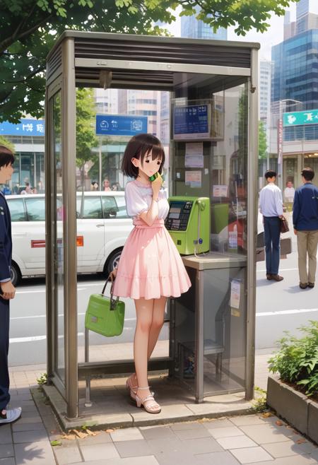 日本の公衆電話 Japanese public phone PONY